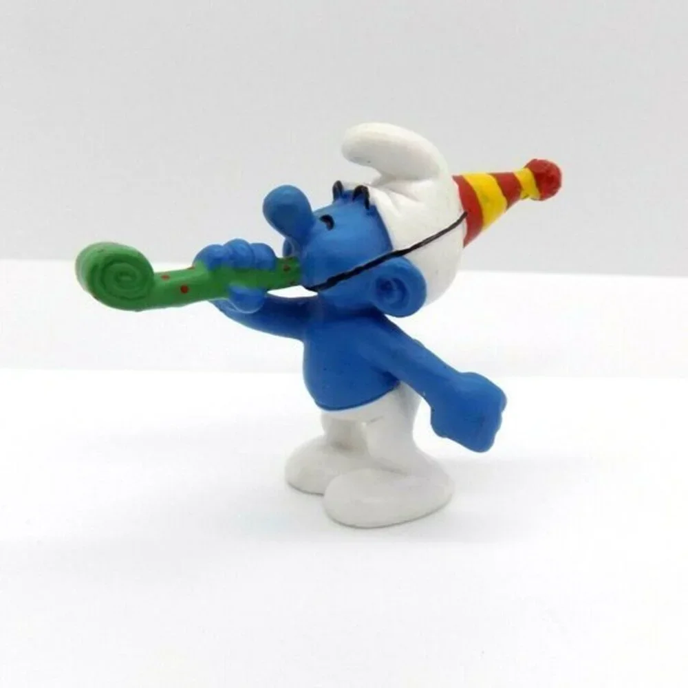 Smurf With Birthday‎ Party Horn / Peyo 2007